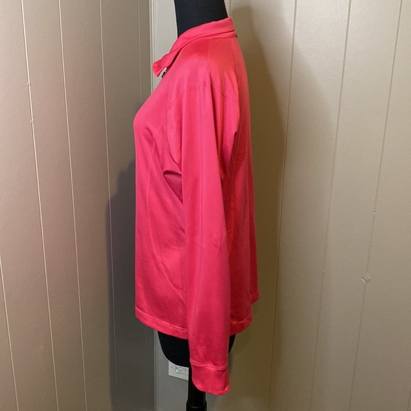Danskin Now Women’s Large Pink 1/4 Zip Up Jacket - Picture 4 of 7